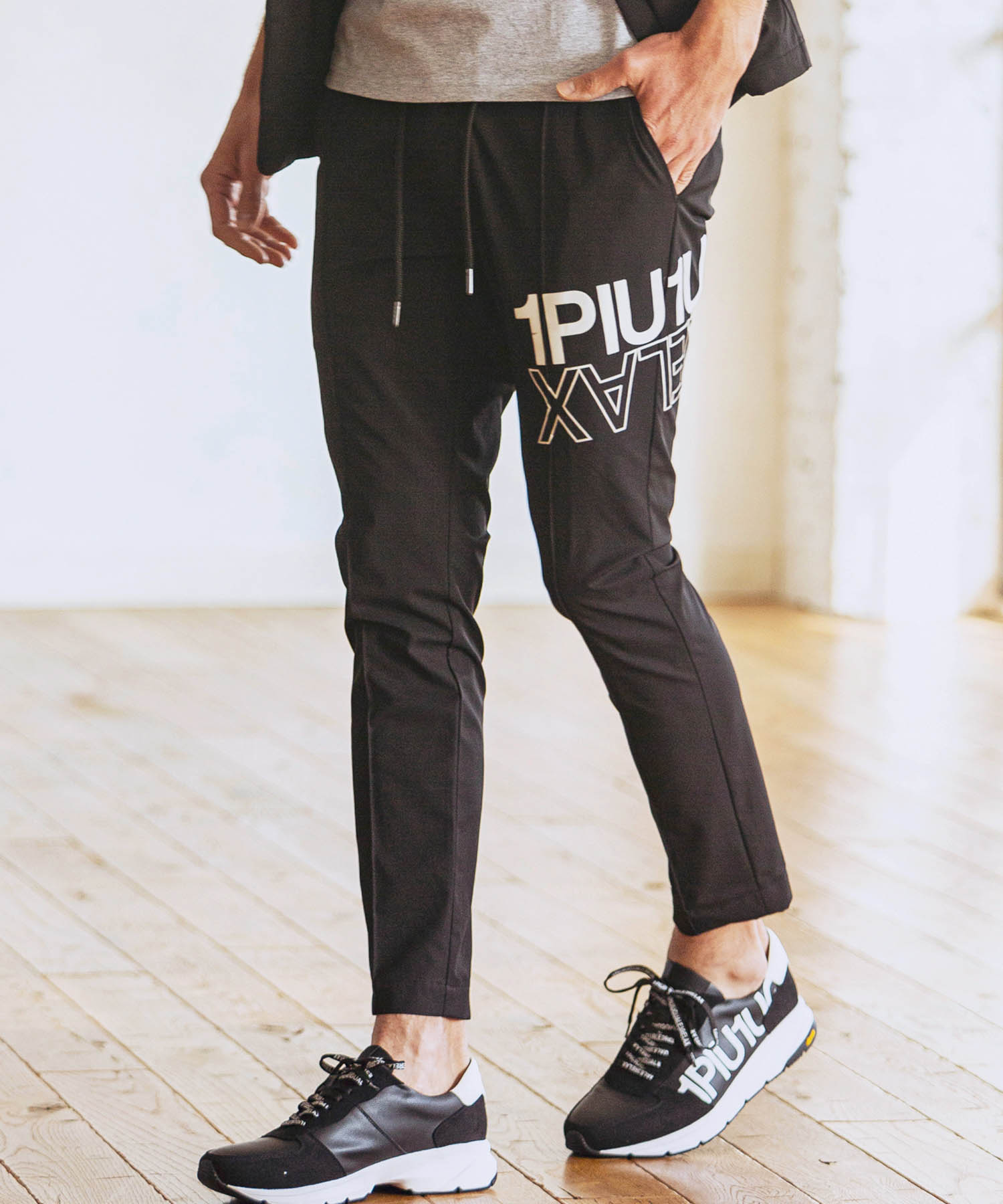 アタックロゴスラックスパンツ(503916874)｜HANKYU MEN'S / 阪急メンズ