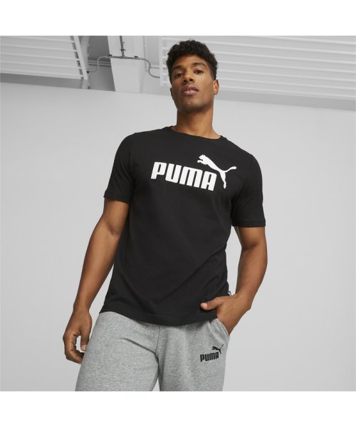 PUMA(PUMA)/メンズ ESS ロゴ 半袖 Tシャツ/img01