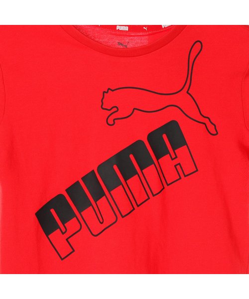 PUMA(プーマ)/キッズ AMPLIFIED ビッグロゴ Tシャツ 120－160cm/img07