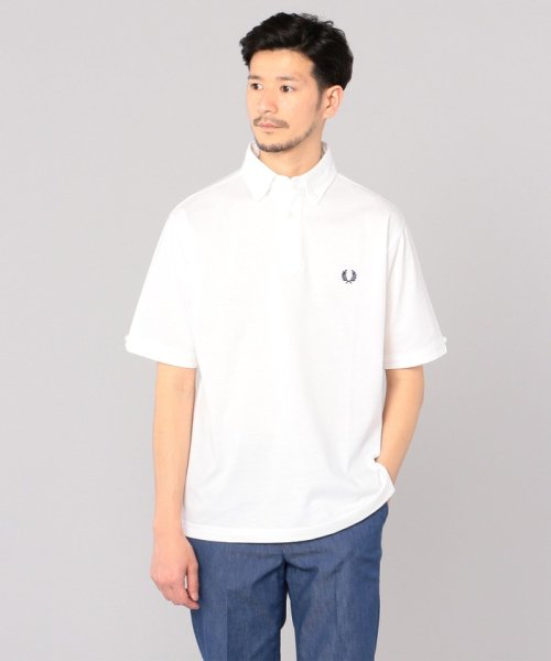 SHIPS MEN(シップス　メン)/【SHIPS別注】FRED PERRY: 抗菌・防臭 鹿の子 ボタンダウン ポロシャツ/img01