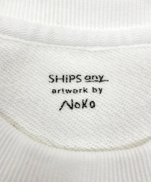 SHIPS any MEN(シップス　エニィ　メン)/SHIPS any: NOKO アニマル エンブレム クルーネック スウェット◇/img05