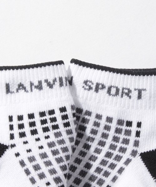 LANVIN SPORT(ランバン スポール)/モザイク柄ショート丈ソックス/img01