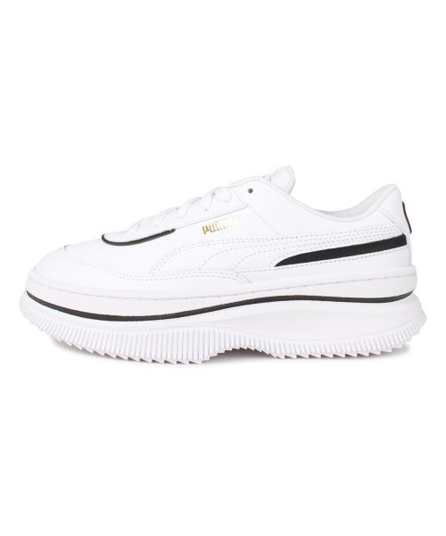 プーマ Puma デバ レザー スニーカー レディース 厚底 Deva Leather Wmns ホワイト 白 01 プーマ Puma Magaseek