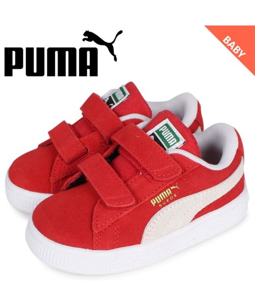 PUMA(プーマ)/プーマ PUMA スウェード クラシック スニーカー ベビー キッズ スエード ベルクロ SUEDE CLASSIC 21 V INF レッド 380564－0/img01