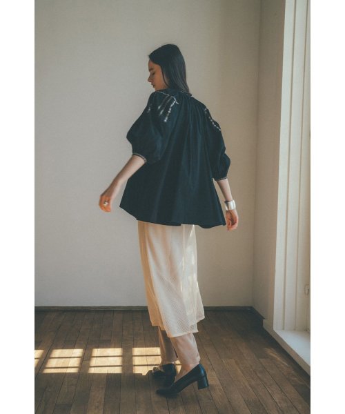 CLANE(クラネ)/SMOCK EMBROIDERY PUFF TOPS/img05