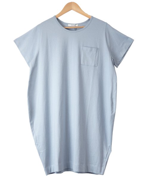 mili an deni(ミリアンデニ)/レディース ワンピース Tシャツ カットソー ショート丈 半袖 ポケット付き/img52