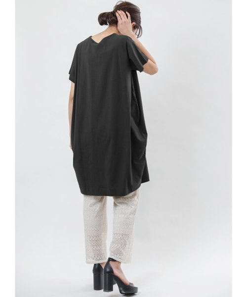 mili an deni(ミリアンデニ)/レディース ワンピース Tシャツ カットソー ショート丈 半袖 ポケット付き/img55