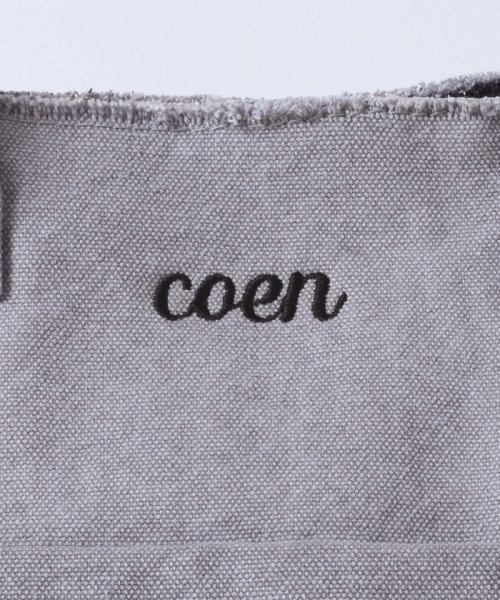 coen(coen)/フリンジロゴトートバッグ/img28