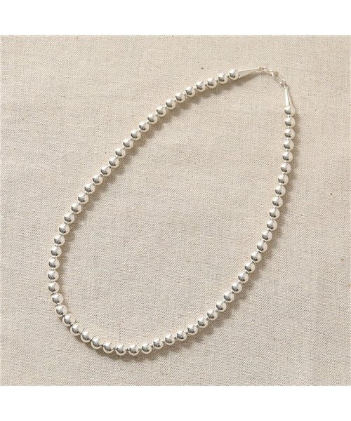 HARPO(ハルポ)/Boule Necklace ボール ネックレス アクセサリー ナバホパール 50cm/20inches/8mm シルバー レディース/img02