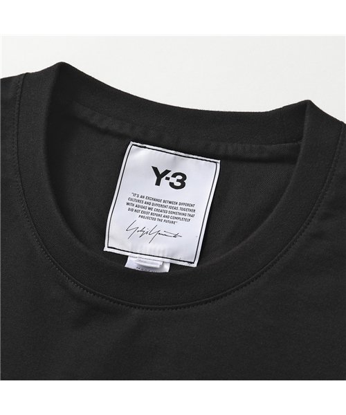 Y-3(ワイスリー)/adidas YOHJI YAMAMOTO FN3348 半袖 Tシャツ カットソー クルーネック バックロゴT  丸首 BLACK  メンズ/img03