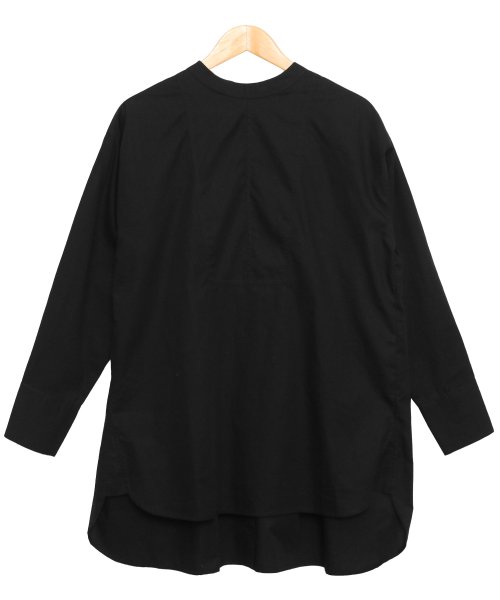 セール 2way シャツ レディース トップス オーバーサイズ ブラウス 白シャツ 黒シャツ ミリアンデニ Mili An Deni Magaseek