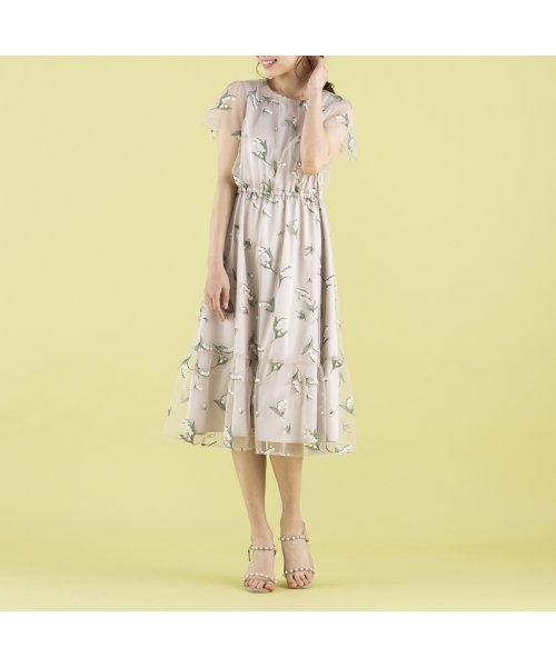 スズランチュール刺繍ワンピース レディースファッション 阪急百貨店公式通販 Hankyu Fashion