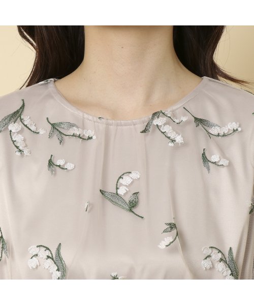 スズランチュール刺繍ワンピース レディースファッション 阪急百貨店公式通販 Hankyu Fashion