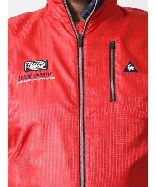 GRAND-BACK(グランバック)/【大きいサイズ】ルコックスポルティフ ゴルフ/le coq sportif GOLF ピクセルクロス撥水＆防風アウターベスト/img04