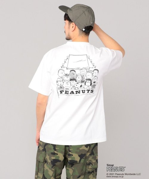 SHIPS MEN(シップス　メン)/【SHIPS別注】KELTY: 別注 PEANUTS プリント Tシャツ PKT/img12