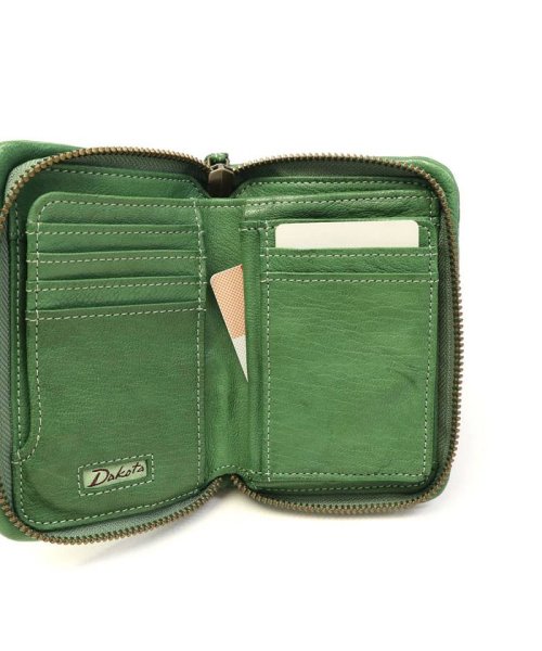 ダコタ 二つ折り財布 Dakota 財布 二つ折り ティント ラウンドファスナー レディース ブランド ミニ 小さめ 本革 シンプル ダコタ Dakota Magaseek