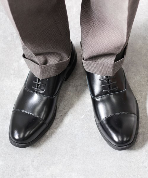Lirio blanco(Lirio blanco)/ビジネスシューズ 革靴 メンズ ビジネス 軽量 ストレートチップ アクション レザー 走れる 歩きやすい 紐 靴ひも ブラック 黒 茶 ブラウン 大きいサイズ /img12