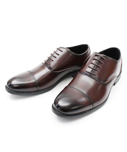 Lirio blanco(Lirio blanco)/ビジネスシューズ 革靴 メンズ ビジネス 軽量 ストレートチップ アクション レザー 走れる 歩きやすい 紐 靴ひも ブラック 黒 茶 ブラウン 大きいサイズ /img18