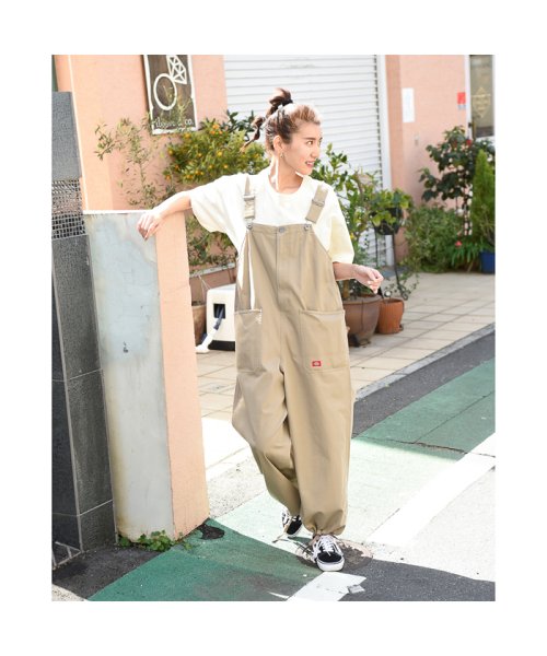 MAC HOUSE(women)(マックハウス（レディース）)/Dickies ディッキーズ ポケット付きTシャツ 1282－7934/img05