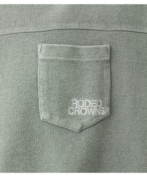 RODEO CROWNS WIDE BOWL(ロデオクラウンズワイドボウル)/ピグメントポケット L／S Tシャツ/img28
