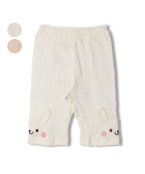 Kids Zoo(キッズズー)/【子供服】 kid´s zoo (キッズズー) 裾うさぎ６分丈ハーフパンツ 70cm～90cm W45100/img01