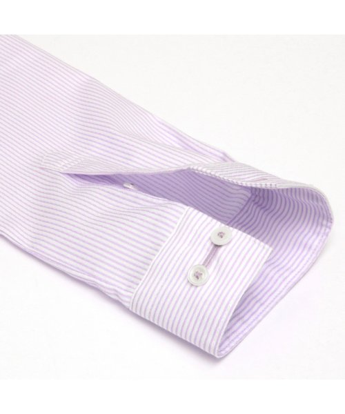 TOKYO SHIRTS(TOKYO SHIRTS)/形態安定 スキッパー衿 オーガニックコットン100% 長袖ビジネスシャツ/img04