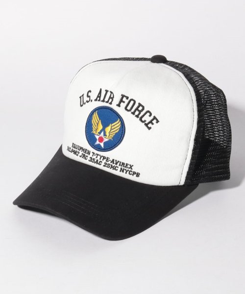 AVIREX(AVIREX)/US AIR FORCE PATCH MESH CAP/img01