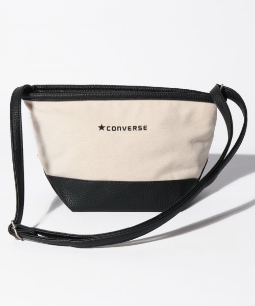 CONVERSE(コンバース)/CANVASｘFAKE LATHER SHOULDER BAG/img06