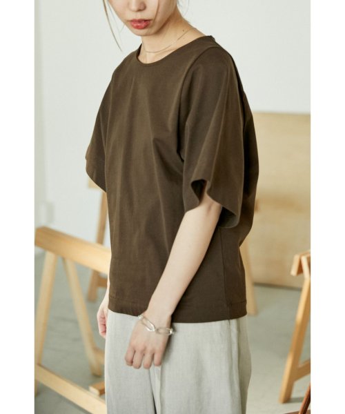 BLACK BY MOUSSY(ブラックバイマウジー)/wide sleeve cut tops/img10