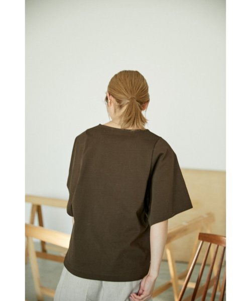BLACK BY MOUSSY(ブラックバイマウジー)/wide sleeve cut tops/img12
