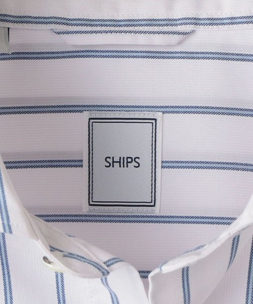 SHIPS MEN(シップス　メン)/SHIPS: <ストレッチ・抗菌防臭 etc> セミワイド ストライプシャツ/img25