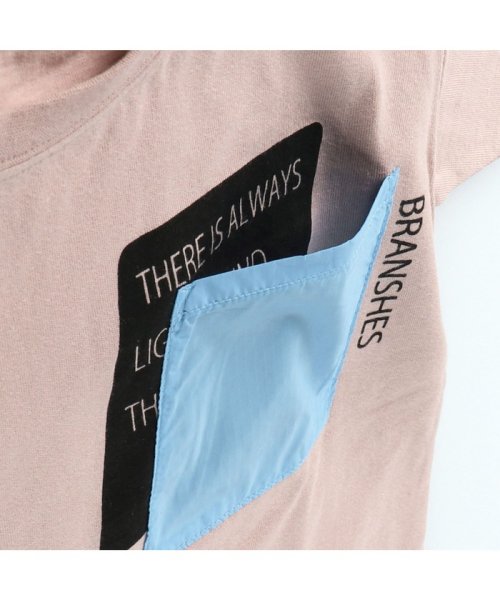 BRANSHES(ブランシェス)/配色ポケット半袖Tシャツ/img15