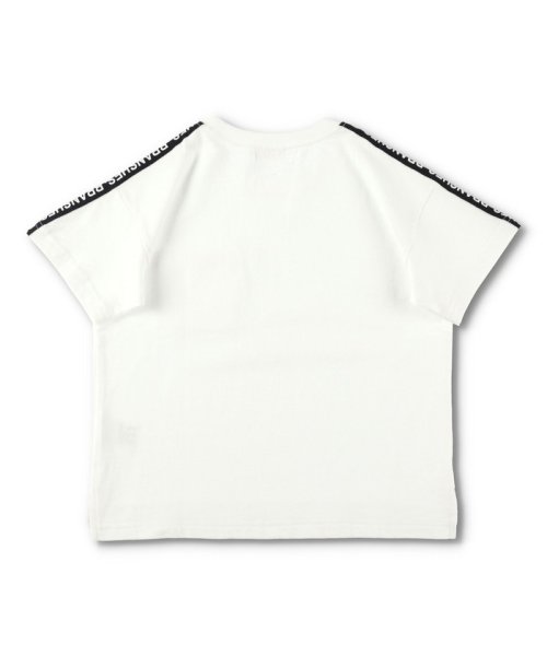BRANSHES(ブランシェス)/【WEB限定】ラインロゴ半袖Tシャツ/img02