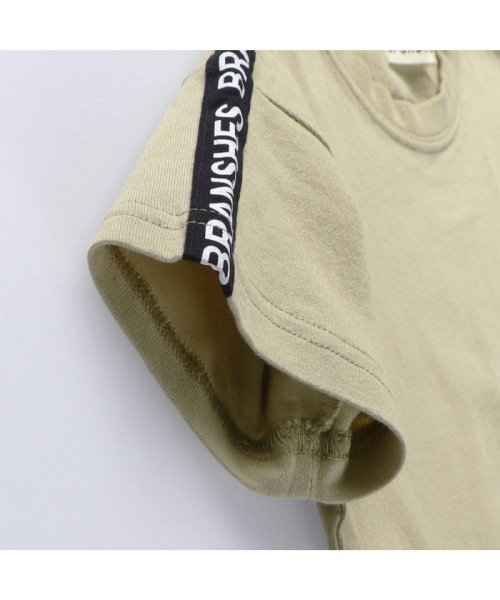 BRANSHES(ブランシェス)/【WEB限定】ラインロゴ半袖Tシャツ/img10