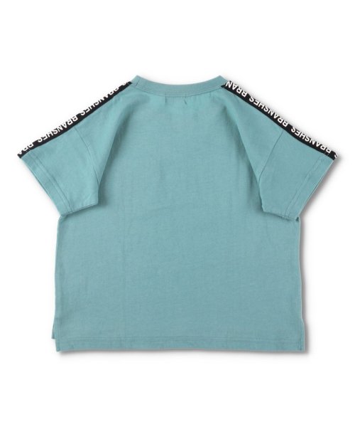 BRANSHES(ブランシェス)/【WEB限定】ラインロゴ半袖Tシャツ/img12