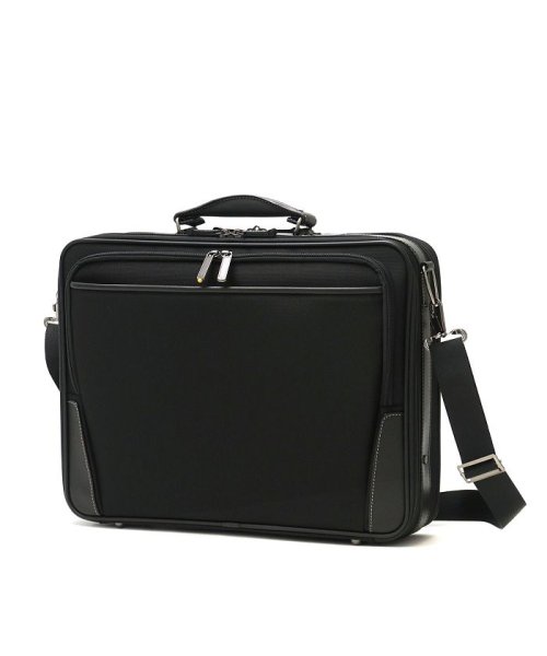 エースジーン ビジネスバッグ ace.GENE POSTGRIP AT 2WAY アタッシュケース A4 B4 ブリーフケース 大容量 30413 ×1 ポケット 内蔵］ ジップポケット