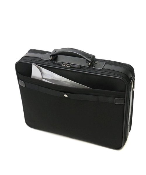 エースジーン ビジネスバッグ ace.GENE POSTGRIP AT 2WAY アタッシュケース A4 B4 ブリーフケース 大容量 30413 ×1 ポケット 内蔵］ ジップポケット