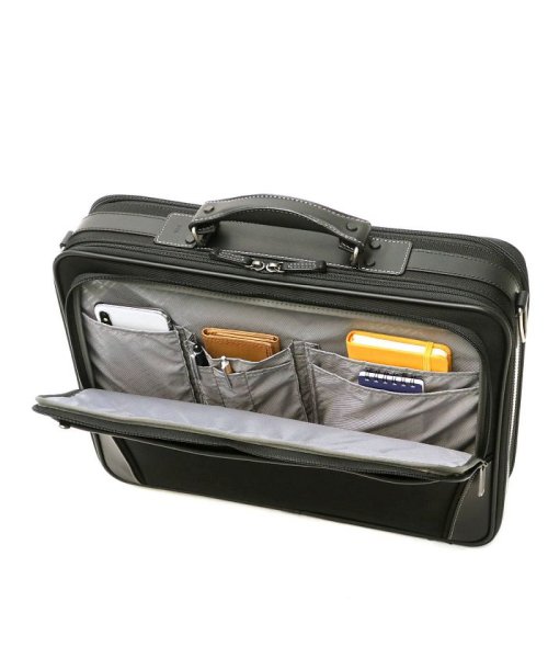 エースジーン ビジネスバッグ ace.GENE POSTGRIP AT 2WAY アタッシュケース A4 B4 ブリーフケース 大容量 30413 ×1 ポケット 内蔵］ ジップポケット