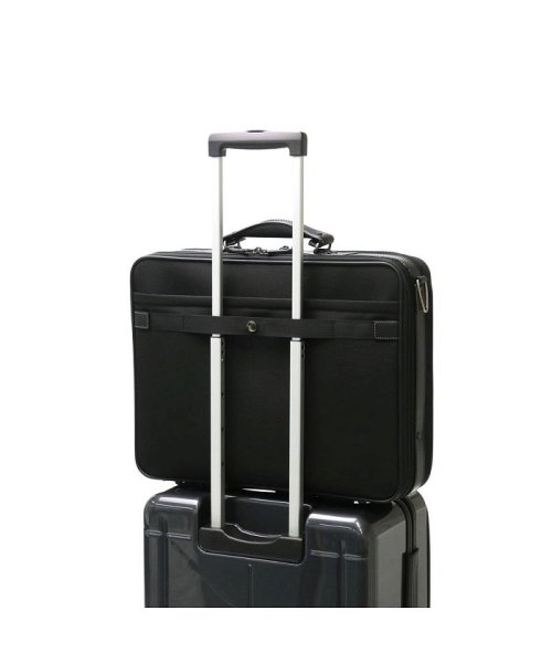 エースジーン ビジネスバッグ ace.GENE POSTGRIP AT 2WAY アタッシュケース A4 B4 ブリーフケース 大容量 30413 ×1 ポケット 内蔵］ ジップポケット