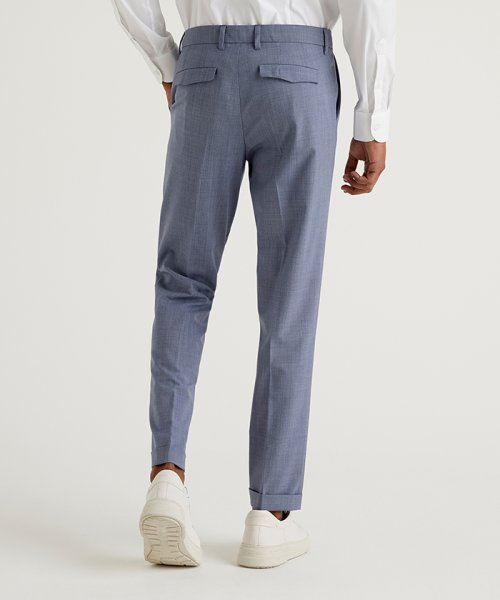 セール ウール混タックドレスパンツ セットアップ対応 ベネトン メンズ Benetton Mens Magaseek セール ウール混タックドレスパンツ セットアップ対応 ベネトン メンズ Benetton Mens Magaseek