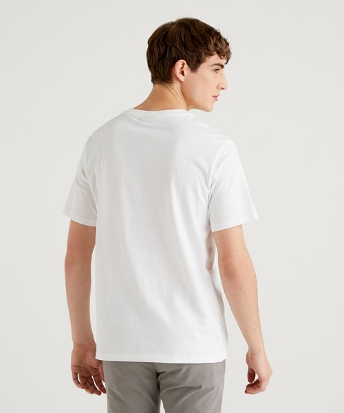 BENETTON (mens)(ベネトン（メンズ）)/【PEANUTSコラボ】スヌーピーポケット付きTシャツ・カットソー/img26