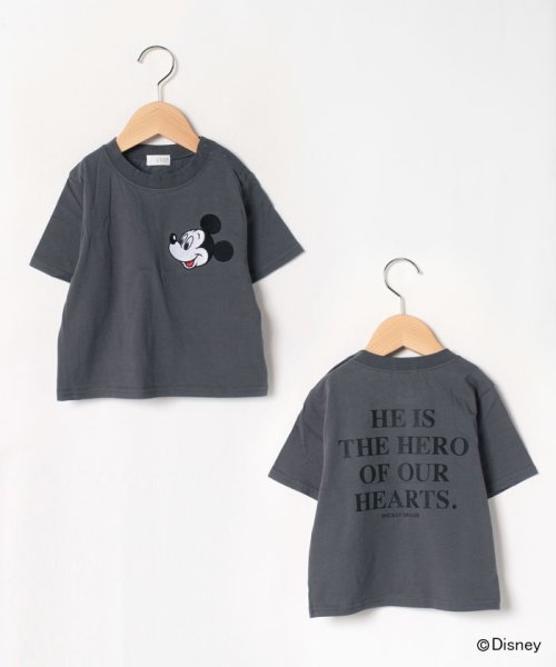 b-ROOM(ビールーム)/【DISNEY】 ミッキーマウスデザイン ビッグシルエットTシャツ/img08