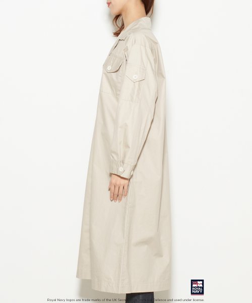 Royal Navy Melrose Claire別注シャツワンピース メルローズ クレール Melrose Claire Magaseek