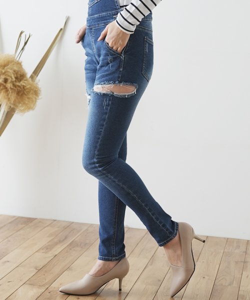 セール クラッシュデニム サロペットジーンズ サロペット デニム スキニー スキニーパンツ パンツ ボトム スリットデニム 韓国 ファッション サイドディープクラッ フューティアランド Futier Land Magaseek セール クラッシュデニム サロペットジーンズ サロペット デニム スキニー スキニーパンツ パンツ ボトム スリットデニム 韓国 ファッション サイドディープクラッ フューティアランド Futier Land Magaseek