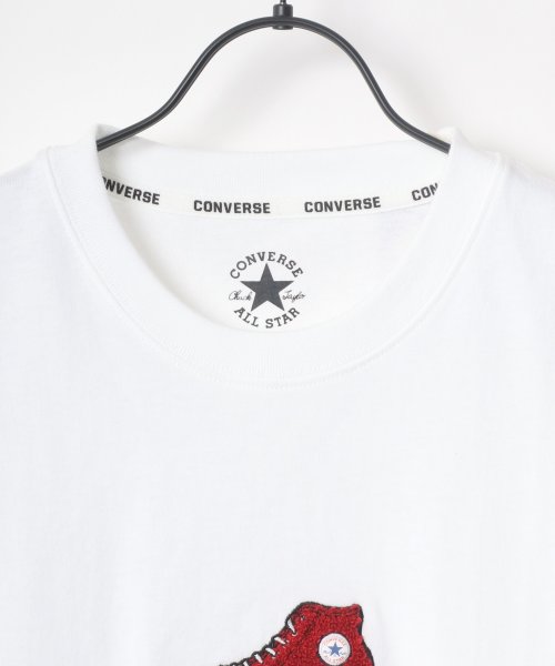 LAZAR(ラザル)/【Lazar】CONVERSE/コンバース 【ALL STAR/オールスター】 シューズ ロゴ サガラ 刺繍 Tシャツ/2021 SPRING SUMMER/img01