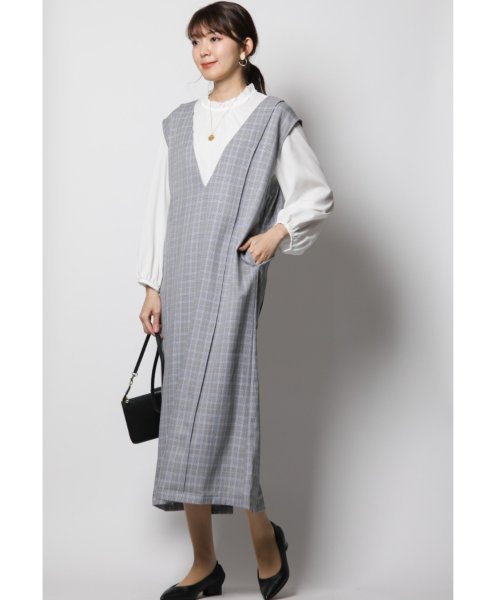 actuelselect(アクチュエルセレクト)/【ＳＵＰＥＲＴＨＡＮＫＳ】ＮＯ－ＳＬＥＥＶＥＳ　ＶＮＥＣＫ　ＯＮＥ－ＰＩＥＣＥ/img03