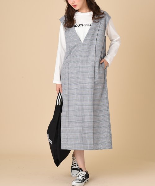 actuelselect(アクチュエルセレクト)/【ＳＵＰＥＲＴＨＡＮＫＳ】ＮＯ－ＳＬＥＥＶＥＳ　ＶＮＥＣＫ　ＯＮＥ－ＰＩＥＣＥ/img08