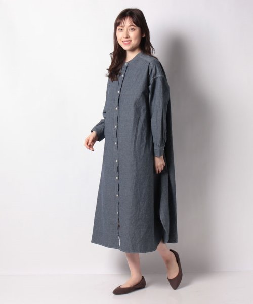 セール テチチ Te Chichi Lugnoncure オーガニックコットン デニムシャンブレーワンピース Magaseek