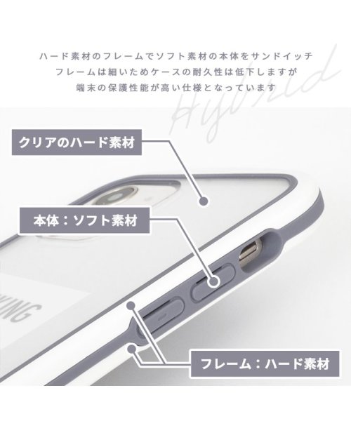 rienda(リエンダ)/iphone ケース iPhon12mini リエンダ rienda 耐衝撃クリアケース iphone12mini アイフォンケース スマホケース/img03