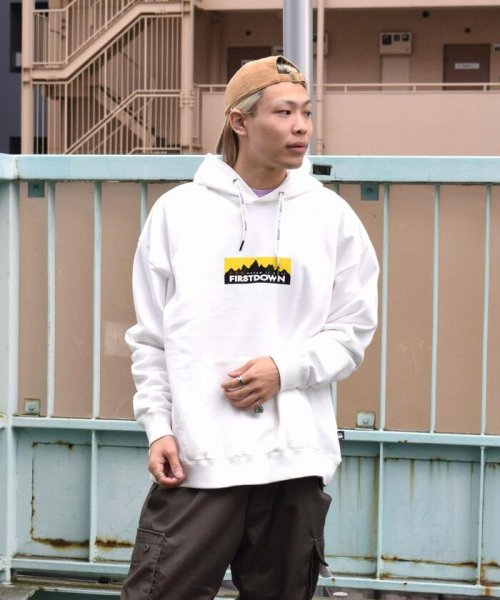 LHP(エルエイチピー)/FIRSTDOWN/ファーストダウン/BOX HOODED SWEAT/F971002C/img08